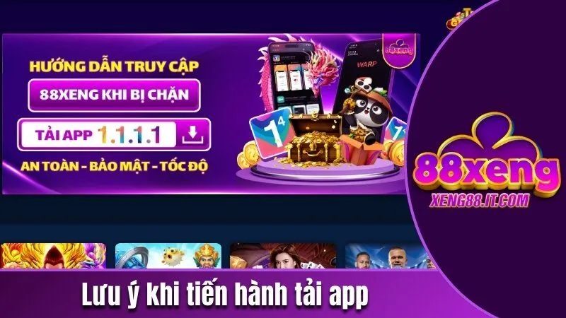 Lưu ý khi tiến hành tải app